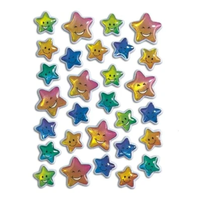 Abbildung von HERMA 10 x Schmucketiketten Magic Sterne bunt Stone VE=1 Blatt
