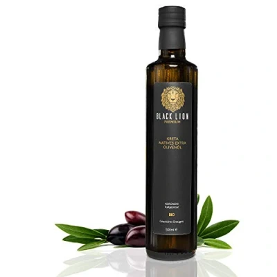 Abbildung von KRETA griechisches Bio Olivenöl Kaltgepresst, nativ extra mild fruchtig lecker 100% Koroneiki Olive Premium 500ml