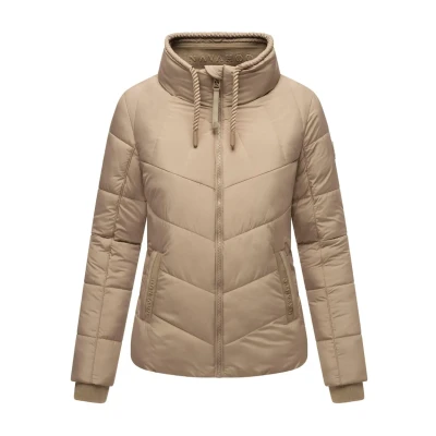 Abbildung von Navahoo Liebesfee Daunenjacke, Damen, Größe: XS, Taupe grey