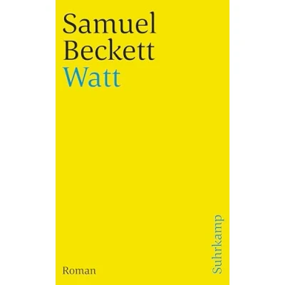 Abbildung von Gesammelte Werke in den suhrkamp taschenbüchern: Watt. Roman (suhrkamp taschenbuch)