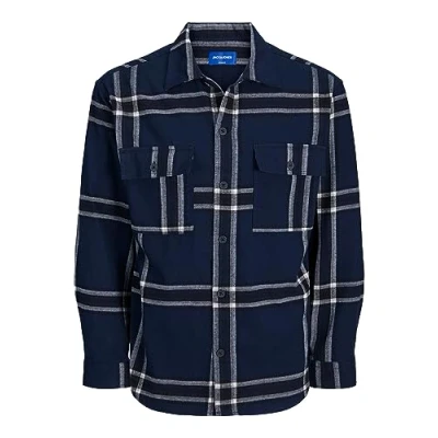 Abbildung von Jack &amp; Jones JORBLAFRI Check Overshirt LS JNR