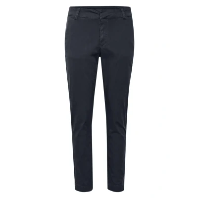 Abbildung von Kaffe Kametta Chino, Damen, Größe: 34, Midnight marine