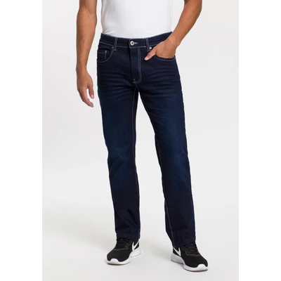 Abbildung von John Devin Straight Jeans, mit Stretch