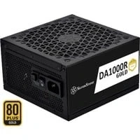 Abbildung von Silverstone SST DA1000R GM Cybenetics Gold vollständig modulares ATX Netzteil, 1000W, PCIe 5.0, extrem lautloser 135 mm FDB Lüfter mit semi lüfterlöser Funktion