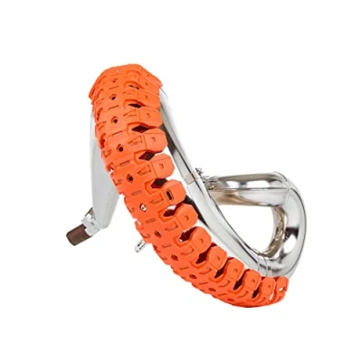 Abbildung von Polisport Armadillo Krümmerschutz 2 Takt Orange