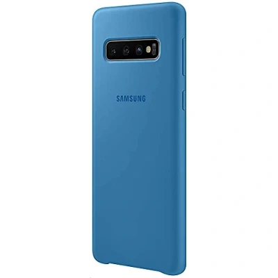 Abbildung von Silicone Cover für Galaxy S10 Blau