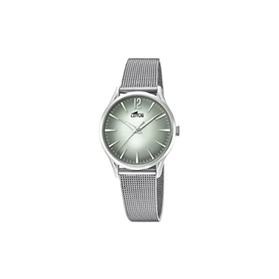 Abbildung von Lotus Watches Damen Datum klassisch Quarz Uhr mit Edelstahl Armband 18408/4