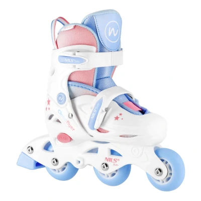 Abbildung von NILS FUN Inlineskates 3 in 1 verstellbare Inliner für Kinder mit Stützen Größen 26 33, Kinderinliner