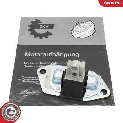 Abbildung von ESEN SKV 75SKV040 Motorlager rechts Gummimetalllager Aluminium, Gummi 168mm 91mm VOLVO: V70 2, XC90 I, S60 I