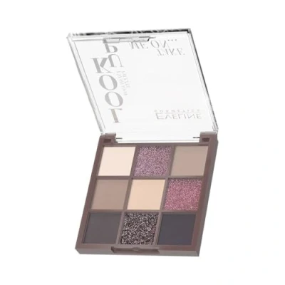Abbildung von Eveline Cosmetics Look UP Take Me On Lidschatten Palette 9 Farben, Vegane Formel, Hohe Pigmentierung, Lang anhaltende Matte &amp; Schimmernde Töne