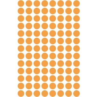 Abbildung von AVERY Zweckform 10 x Markierungspunkte 8mm VE=416 Stück Leuchtorange