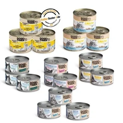 Abbildung von Adult Katzenfutter, Nassfutter, Getreidefrei, Mixpaket Lecker Meer! Thunfisch, Lachs, Muscheln, Shrimps &amp; Huhn, 18 tlg. Set
