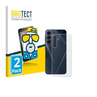 Abbildung von BROTECT Entspiegelungs Schutzfolie für Samsung Galaxy A16 4G (Rückseite) (2 Stück) Matte Displayschutz Folie, Anti Reflex, Fingerprint