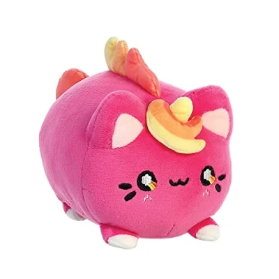 Abbildung von Aurora World Katze Aurora, 14288, Tasty Peach Berry Sunset Meowchi,18cm, Eco Friendly Plüschtier, Pink, Rosa