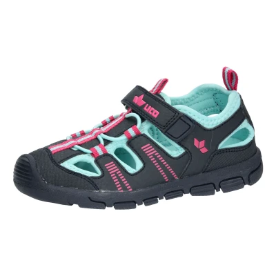 Abbildung von LICO Ardales Unisex Riemensandalette für Kinder, Größe: 26, Navy/pink/turquoise Schuhe