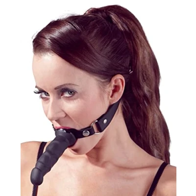 Abbildung von Knebel &quot;Heavy Duty&quot; mit Silikondildo außen, verstellbar