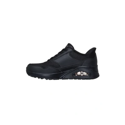 Abbildung von Skechers Damen UNO Banksia Sneaker, Schwarz, 42 EU