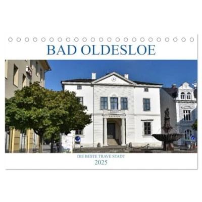Abbildung von Bad Oldesloe 2025 (Tischkalender DIN A5 quer), CALVENDO Monatskalender