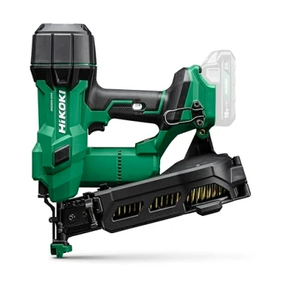 Abbildung von HiKOKI Akku Dachpappnagler 18V, 25 45mm Nägel, Luftfeder Antrieb, Brushless Motor Leistungsstark, Wartungsfrei und Vielseitig Inkl. Koffer