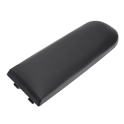 Abbildung von ECSiNG Leder Mittelkonsole Armlehne Abdeckung Kappe Deckel Kompatibel mit Jetta Golf 4 MK4 Passat B5 Polo 6R Schwarz
