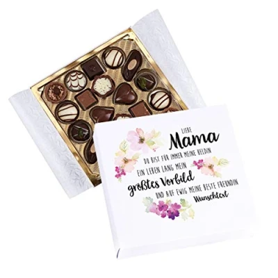 Abbildung von Herz &amp; Heim® Lindt Pralinenkasten für die Liebe Mama mit Widmung unter dem Spruch
