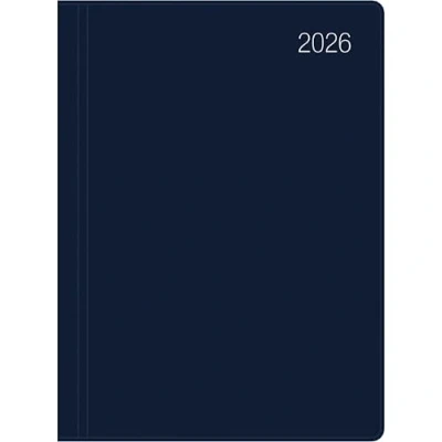 Abbildung von Zettler Taschenkalender 640 10,2x14,2cm 1 Woche/2 Seiten blau 2026