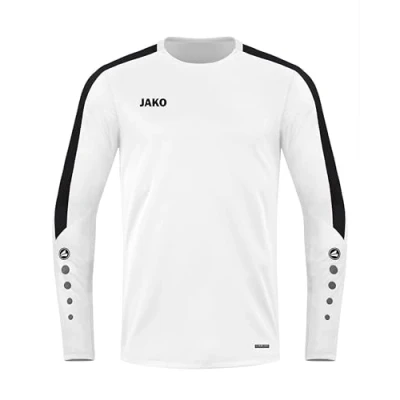 Abbildung von JAKO Teamsport Power Langarmshirt für Kinder, Größe: 140, Weissschwarz