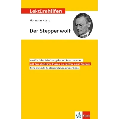Abbildung von Klett Lektürehilfen Hermann Hesse, Der Steppenwolf: Interpretationshilfe für Oberstufe und Abitur