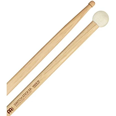 Abbildung von MEINL Stick &amp; Brush Switch 5A Hybrid Wood Tip Drumstick Mallet Combo (SB120)