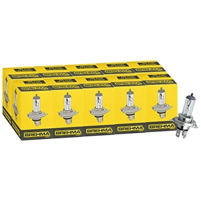 Abbildung von Brehma 90113 10X H4 Halogen Lampe 24V 75/70W P43t