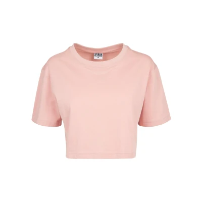 Abbildung von Urban Classics Ladies Short Oversized TEE Tshirt basic, Damen, Größe: XS, Light rose