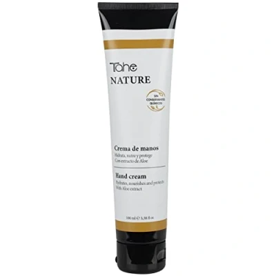 Abbildung von Tahe Nature Feuchtigkeits und Anti Flecken Handcreme mit Aloe Vera Extrakt, 100 ml