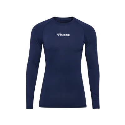 Abbildung von Hummel Langarmshirt, Herren, Größe: Large, Marine