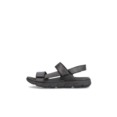 Abbildung von Rieker Evolution Riemensandalette, Herren, Größe: 44, Schwarz Schuhe
