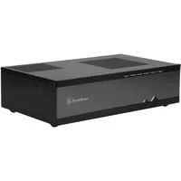 Abbildung von SilverStone SST ML05B Milo Mini ITX kompaktes HTPC Desktop Gehäuse, schwarz