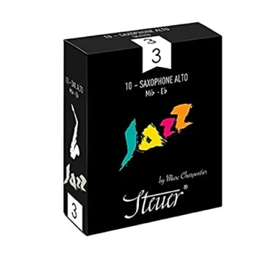 Abbildung von Steuer Blatt Alt Saxophon Jazz 10er Packung Gr. 3