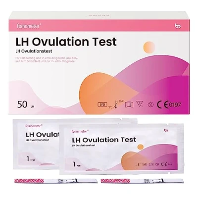 Abbildung von Femometer 50 Ovulationstests 25 miu/ml, Sensitive Fruchtbarkeits Vorhersage Teststreifen