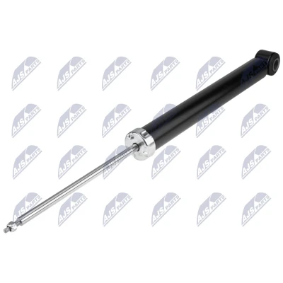 Abbildung von NTY A MZ 030 Stoßdämpfer Hinterachse links, rechts Gasdruck Teleskop oben Stift, unten Auge MAZDA: CX 5 I (KE, GH) 2.0