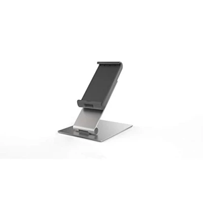 Abbildung von Durable Tablet/iPad Tischhalterung (für Tablets 7 13 Zoll, 360 drehbar mit Diebstahlsicherung) silber/anthrazit, 893023
