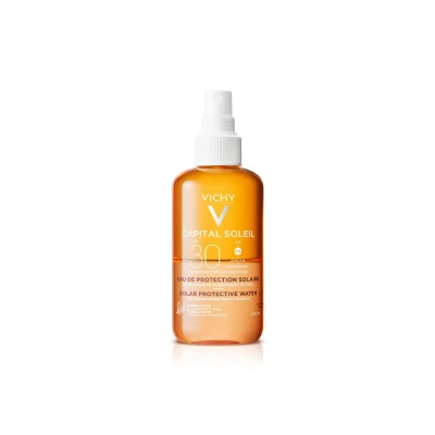 Abbildung von Vichy Capital Soleil Protective Water Enhanced Tan Sonnenschutz SPF 30