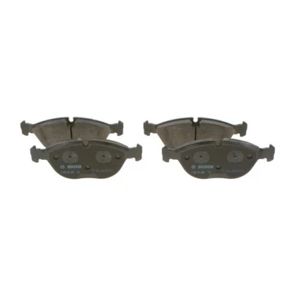 Abbildung von BOSCH 0 986 424 649 Bremsbelagsatz Low Metallic mit Anti Quietsch Blech, Montageanleitung MERCEDES BENZ: S Klasse Limousine, E Limousine