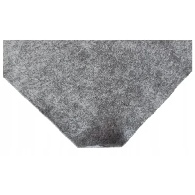 Abbildung von TAPHICEROS Filzstoff, Grau, 250cm x 150cm 2mm, Nadelfilz Superflex, Bespannstoff aus Filz, Meterware, Innenraumverkleidung Bezugsstoff Bastefilz für DIY Auto Box Liner