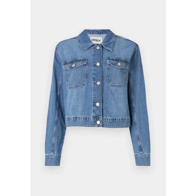Abbildung von ONLY Onllumi Jacket Jeansjacke, Damen, Größe: XS, Medium blue denim