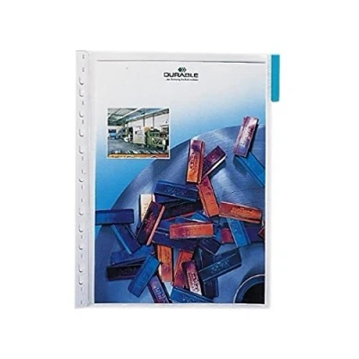 Abbildung von Durable Sichttafel Function Panel A4, Beutel à 5 Stück, blau, 560706