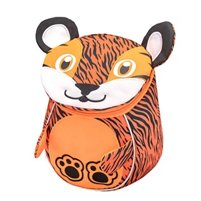 Abbildung von BELMIL® Kindergartenrucksack Mini Animals Tiger 18,0 x 11,0 25,0 cm orange/schwarz 4,0 l