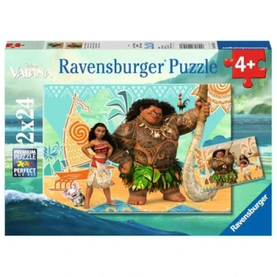 Abbildung von Ravensburger Puzzle Kinderpuzzle 9156 Vaiana für Kinder ab 4..., 24 Puzzleteile
