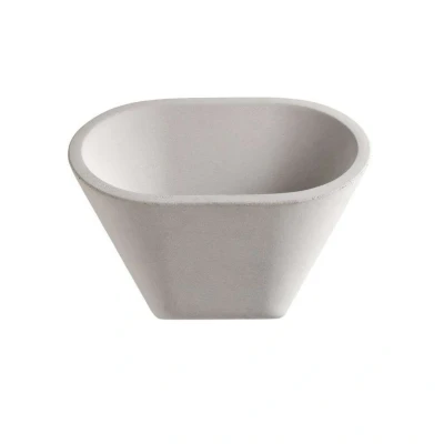 Abbildung von Foscarini Aplomb R7s Wandleuchte aus Beton, weiß