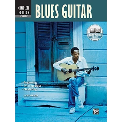 Abbildung von Acoustic Blues Guitar Method Complete Edition: Beginning Intermediate Mastering (incl. Online Code) (National Workshop)