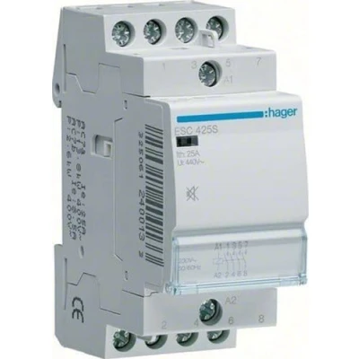 Abbildung von Contactor silencioso, 25A, 3NA+1NC, 230V
