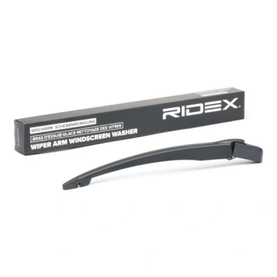 Abbildung von Wischarm, Scheibenreinigung Ridex 301W0243 hinten mit Kappe CITROËN: Xsara Picasso, C5 I Kombi, PEUGEOT: 306 Schrägheck